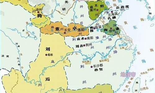 三国时期绵竹地图图片全图最新(三国时期绵阳的典故)(图1)