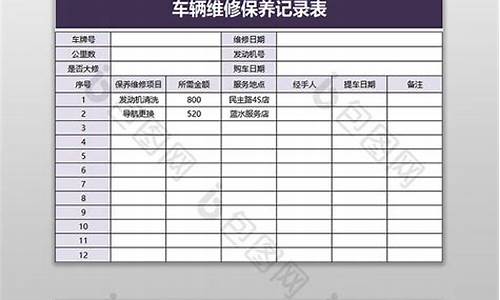 汽车维修保养记录查询(汽车维修保养记录查询方法)(图1)